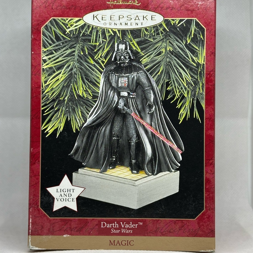Hallmark Keepsake Darth Vader- Star Wars Ornament 1997